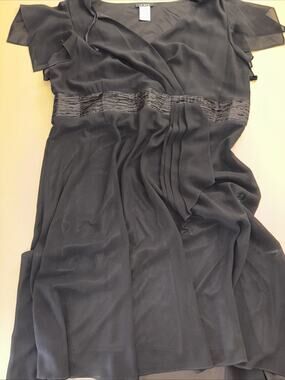 Le Bos Black Dress Cocktail 24W